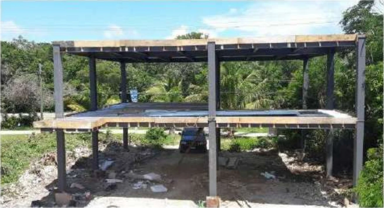 Estructura metálica · fotografía de obra